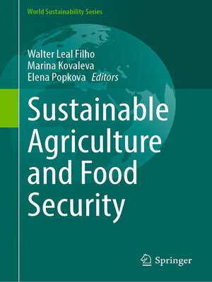 cover image of Sustainable Agriculture and Food Security